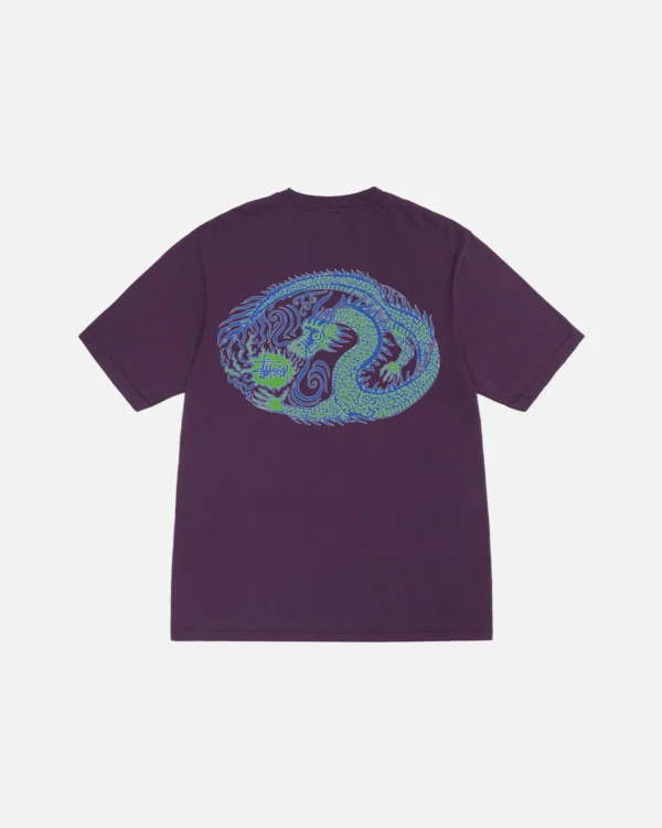 PIGMENT DYED MOSAIC DRAGON TEE
