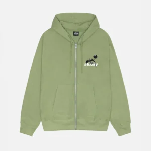 APOCALYPSE ZIP HOODIE MOSS