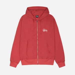 IST VENUS ZIP HOODIE RED