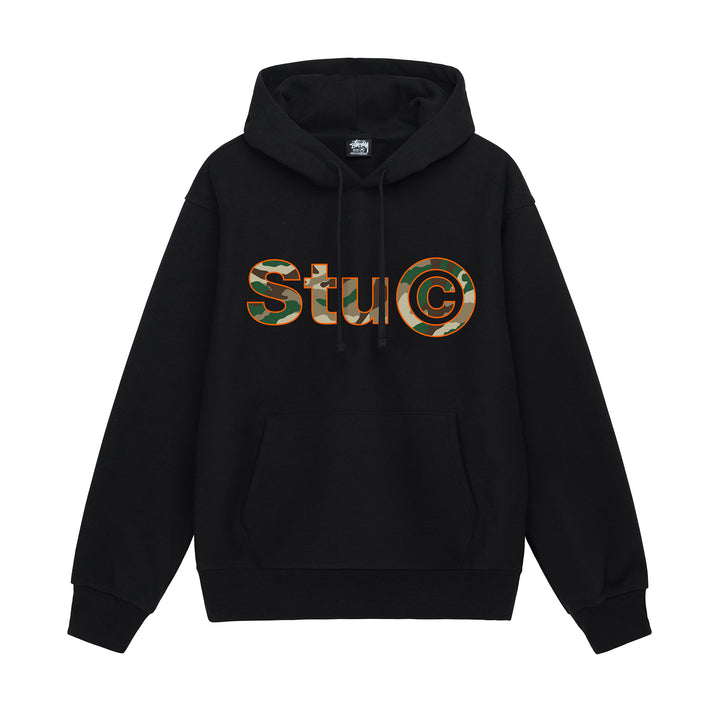 STU C CAMO HOODIE