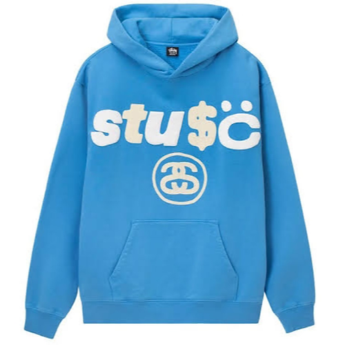 STUSSY CPFM 8 BALL PIGMENT DYED HOODIE