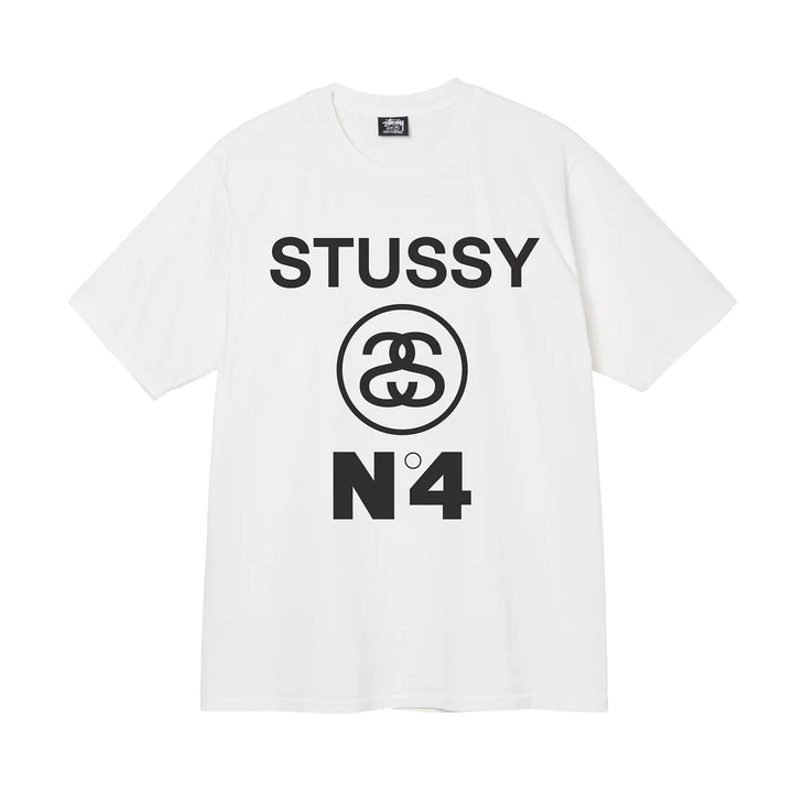 STUSSY NO.4 PIGMENT DYED TEE