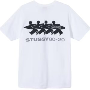 Stussy x CDG Surfman Tshirt