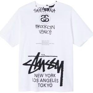 Stussy x Takahiro Miyashita The Soloist World Tour Collection T shirt