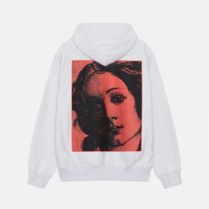 VENUS ZIP HOODIE GREY